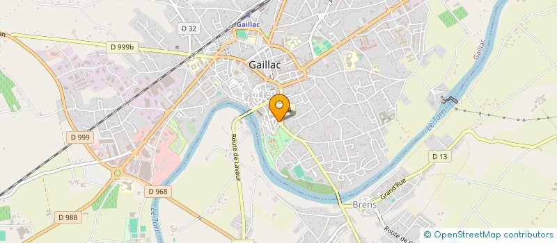 localisation de l'entreprise MONSIEUR JACQUES GENDRY à GAILLAC