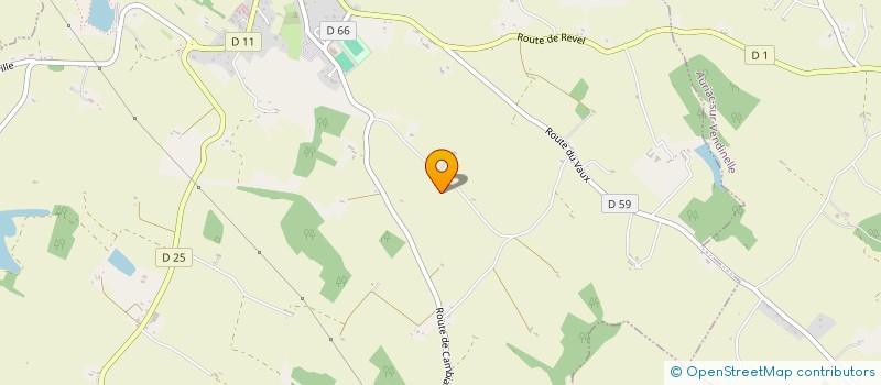 localisation de l'entreprise MONSIEUR JACQUES GENIEYS  AURIAC-SUR-VENDINELLE