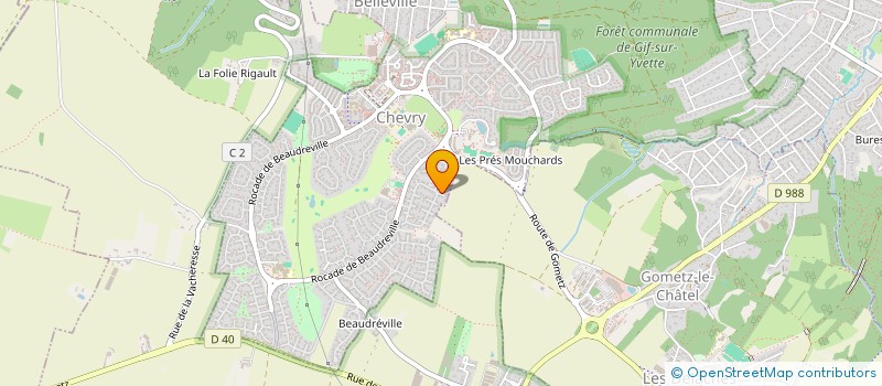localisation de l'entreprise MONSIEUR JACQUES GERARD à GIF-SUR-YVETTE