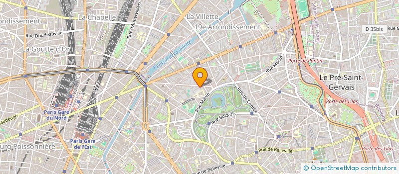 localisation de l'entreprise MONSIEUR JACQUES-GERARD MORET  BIEVRES