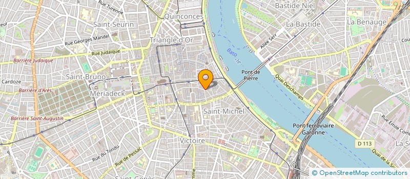 localisation de l'entreprise MONSIEUR JACQUES GERCHENZON  BORDEAUX