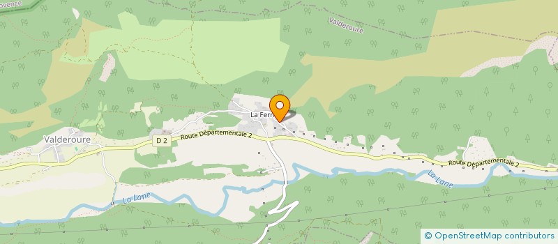 localisation de l'entreprise MONSIEUR JACQUES GIOANNI  VALDEROURE