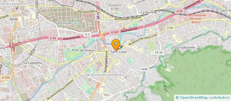 localisation de l'entreprise MONSIEUR JACQUES GIORDANO à MARSEILLE