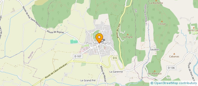 localisation de l'entreprise MONSIEUR JACQUES GIRARD  ROYNAC