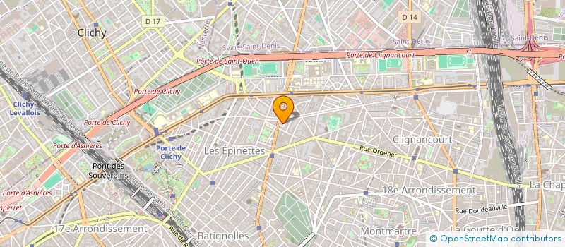 localisation de l'entreprise MONSIEUR JACQUES GIRARD  PARIS