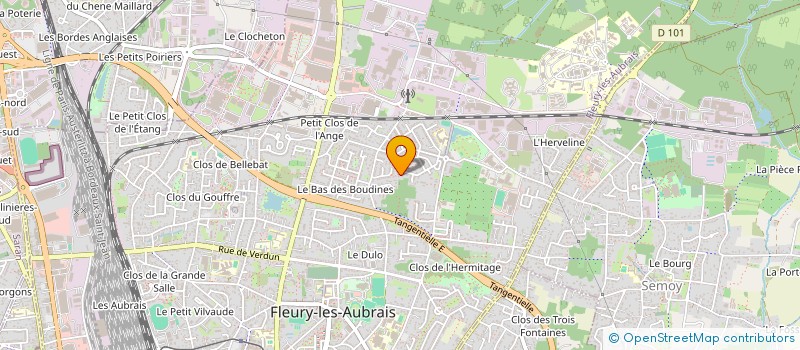 localisation de l'entreprise MONSIEUR JACQUES GIROIRE à FLEURY-LES-AUBRAIS