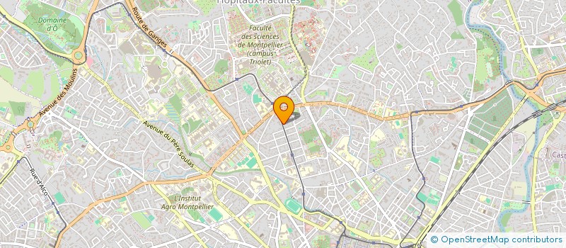 localisation de l'entreprise MONSIEUR JACQUES GIROUX à MONTPELLIER