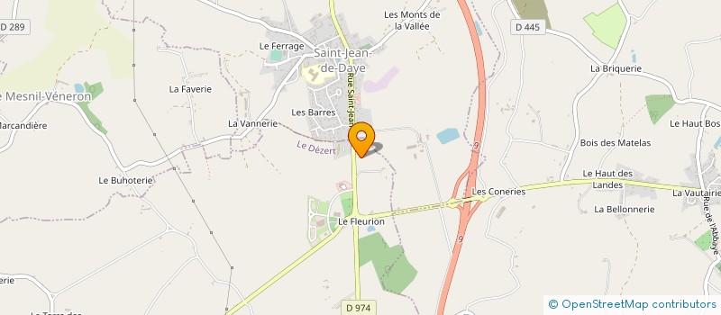 localisation de l'entreprise MONSIEUR JACQUES GIRRES  LE DEZERT