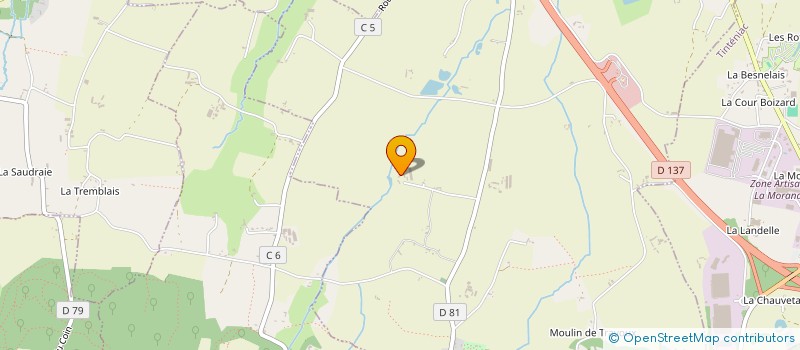 localisation de l'entreprise MONSIEUR JACQUES GLEMEE  SAINT-BRIEUC-DES-IFFS