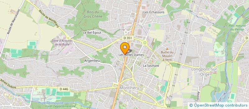 localisation de l'entreprise MONSIEUR JACQUES GLOAGUEN  MONTLHERY