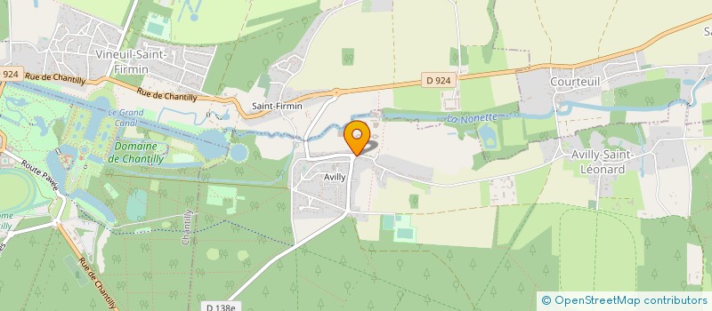 localisation de l'entreprise MONSIEUR JACQUES GOBERT  AVILLY-SAINT-LEONARD