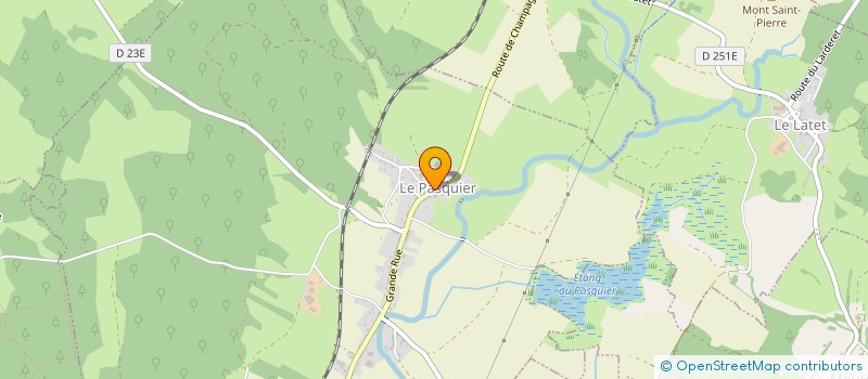 localisation de l'entreprise MONSIEUR JACQUES GODIN  MOUTOUX