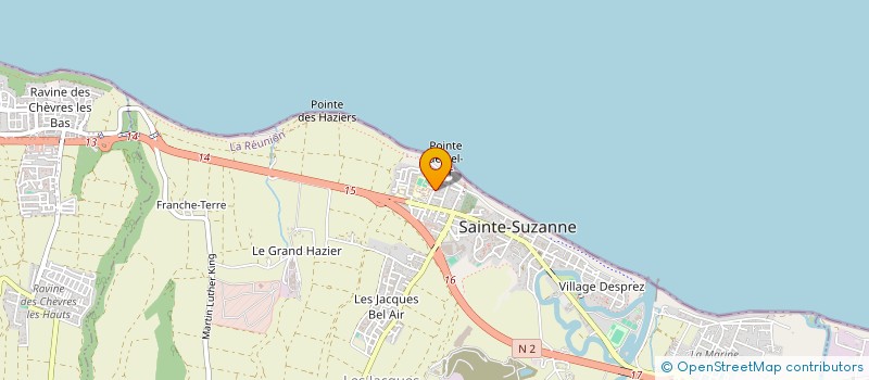 localisation de l'entreprise MONSIEUR JACQUES GOINDINPONY  SAINTE-SUZANNE