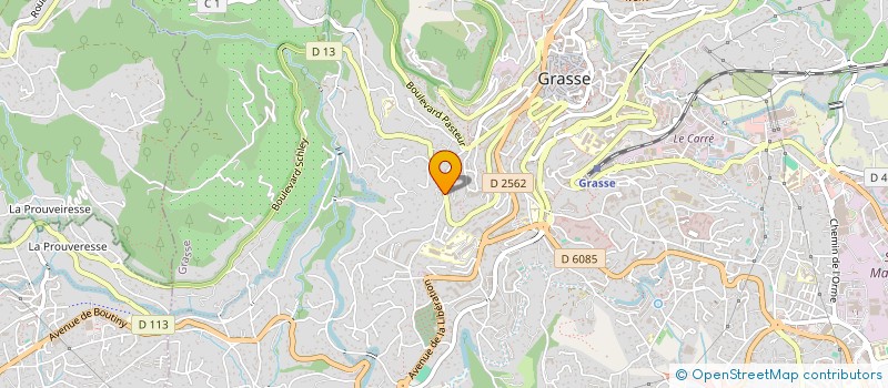 localisation de l'entreprise MONSIEUR JACQUES GOLDITE à GRASSE