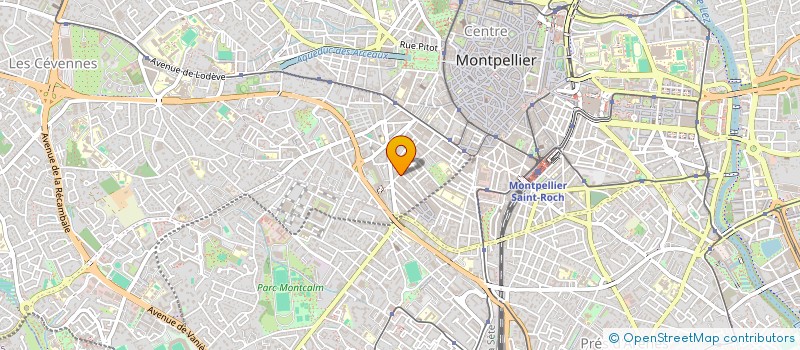 localisation de l'entreprise MONSIEUR JACQUES GORMAND  MONTPELLIER