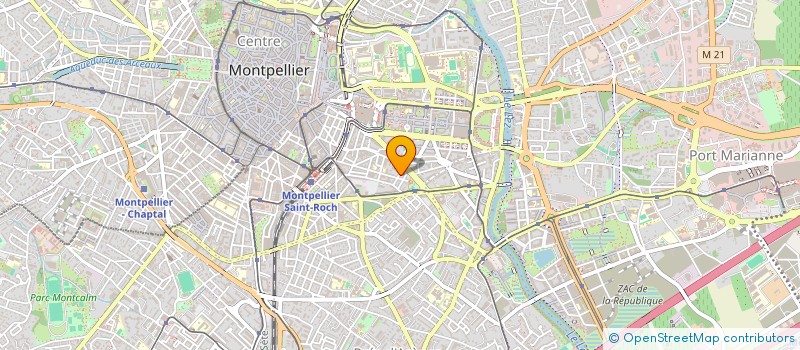 localisation de l'entreprise MONSIEUR JACQUES GOUALOU  MONTPELLIER