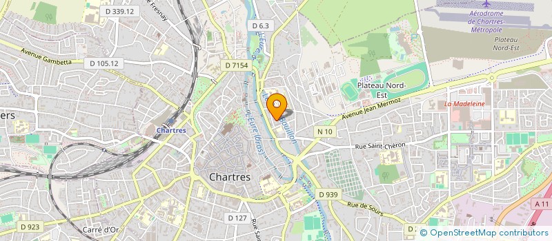 localisation de l'entreprise MONSIEUR JACQUES GOURDON à CHARTRES