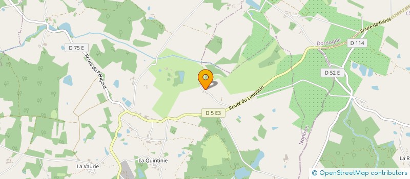 localisation de l'entreprise MONSIEUR JACQUES GOURSAT  DUSSAC