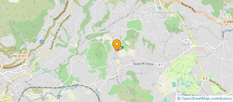 localisation de l'entreprise MONSIEUR JACQUES GOZZERINO à CHATEAUNEUF-GRASSE