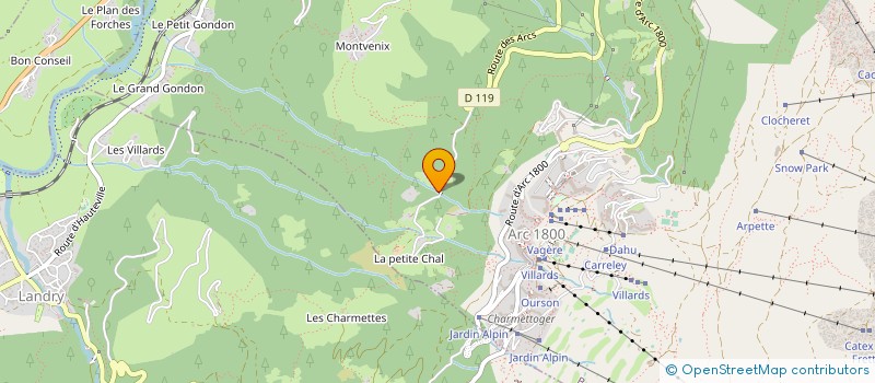 localisation de l'entreprise MONSIEUR JACQUES GRAND à BOURG-SAINT-MAURICE