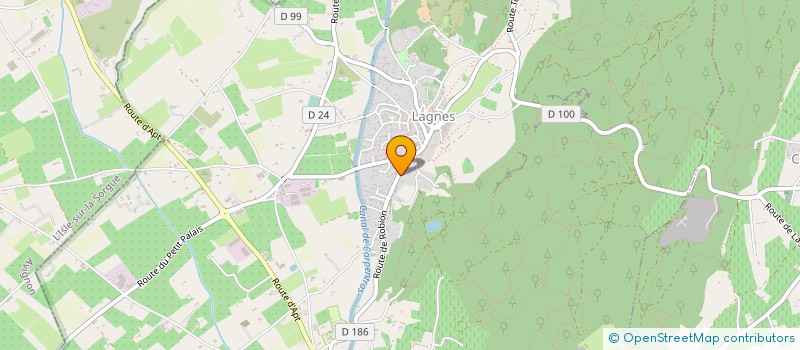 localisation de l'entreprise MONSIEUR JACQUES GRANGIER  LAGNES