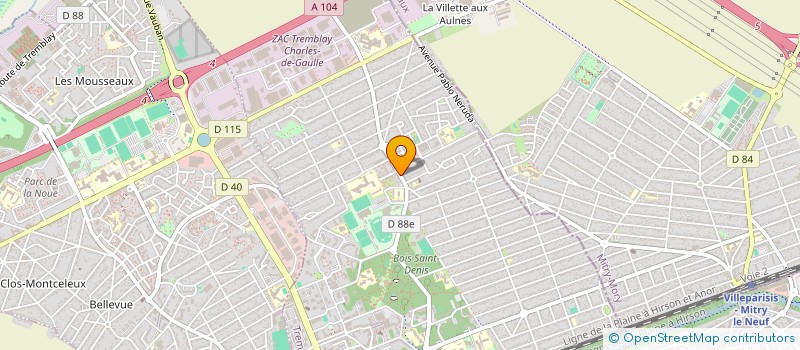 localisation de l'entreprise MONSIEUR JACQUES GREGO  SAINTE-ANNE