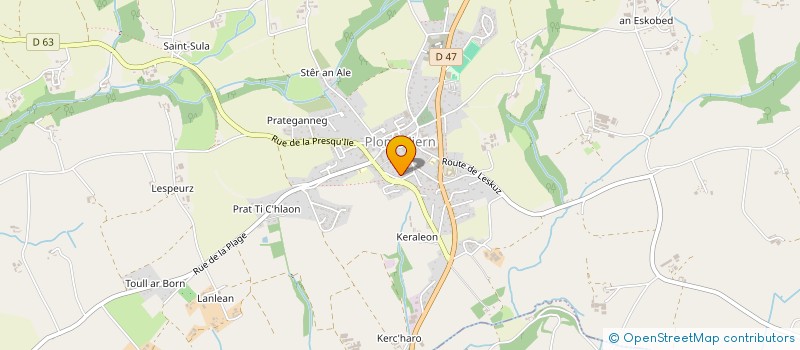 localisation de l'entreprise MONSIEUR JACQUES GRENIER  SAINT-NIC