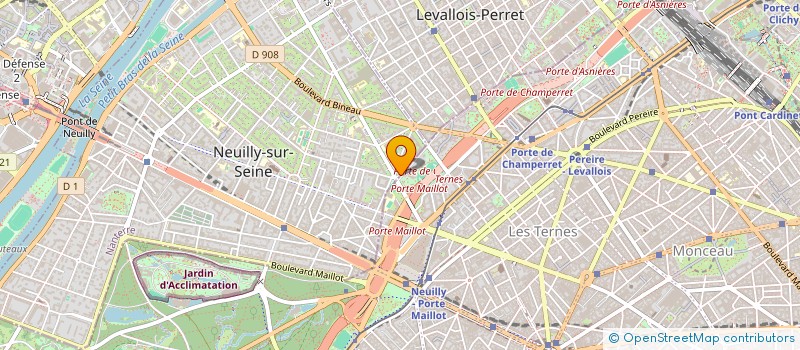 localisation de l'entreprise MONSIEUR JACQUES GRIFFITHS à NEUILLY-SUR-SEINE