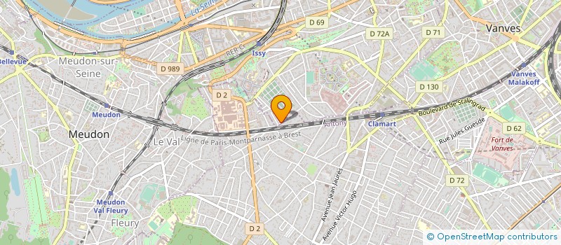 localisation de l'entreprise MONSIEUR JACQUES GRISON à ISSY-LES-MOULINEAUX