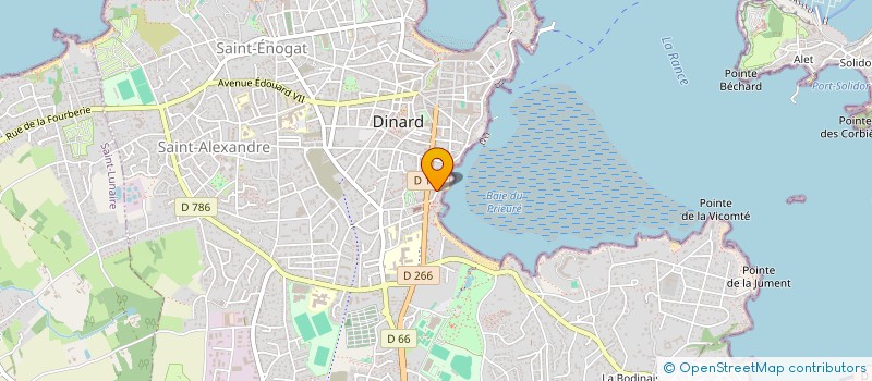 localisation de l'entreprise MONSIEUR JACQUES GRUDET  DINARD