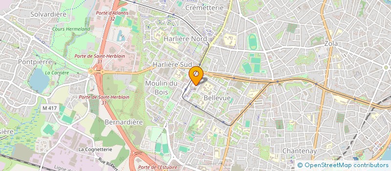 localisation de l'entreprise MONSIEUR JACQUES GRUNENWALD à NANTES