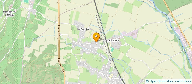 localisation de l'entreprise MONSIEUR JACQUES GUERIN à FONTAINES