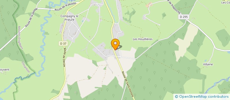 localisation de l'entreprise MONSIEUR JACQUES GUERUT  MOULINS-ENGILBERT