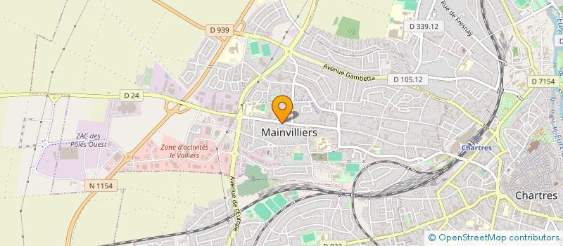 localisation de l'entreprise MONSIEUR JACQUES GUEZ à MAINVILLIERS