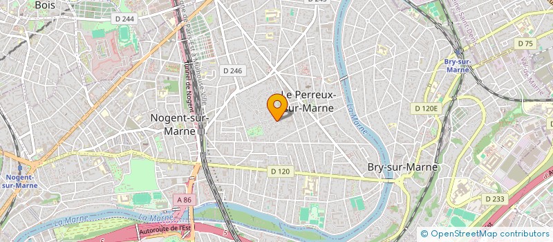 localisation de l'entreprise MONSIEUR JACQUES GUIGUI  LE PERREUX-SUR-MARNE