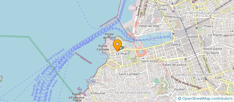 localisation de l'entreprise MONSIEUR JACQUES GUILBERT à MARSEILLE