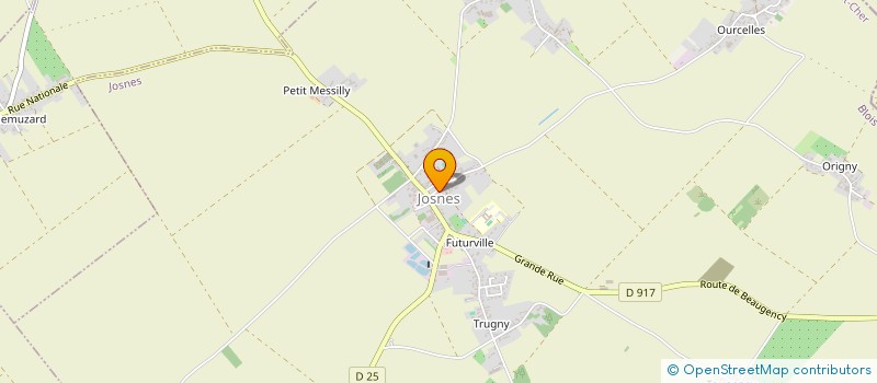 localisation de l'entreprise MONSIEUR JACQUES GUILLON  JOSNES