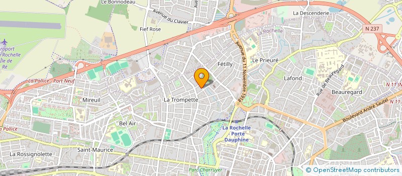 localisation de l'entreprise MONSIEUR JACQUES GUILLORY  LA ROCHELLE