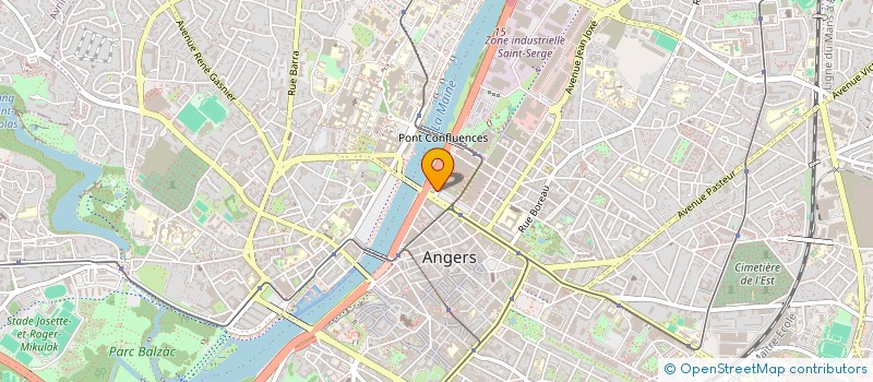 localisation de l'entreprise MONSIEUR JACQUES GUITTET  ANGERS