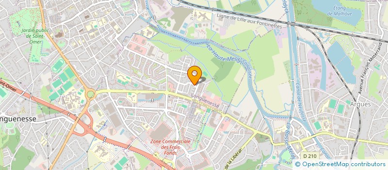 localisation de l'entreprise MONSIEUR JACQUES GUYOT  LONGUENESSE