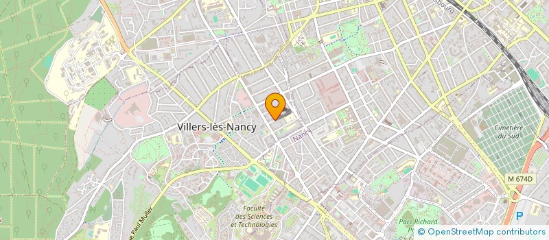 localisation de l'entreprise MONSIEUR JACQUES HAENEL à VILLERS-LES-NANCY