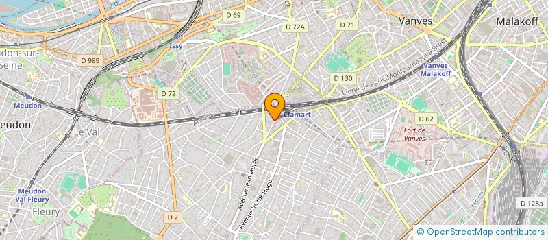 localisation de l'entreprise MONSIEUR JACQUES HAITAYAN  CLAMART
