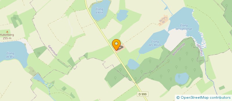 localisation de l'entreprise MONSIEUR JACQUES HAMANT  GELUCOURT