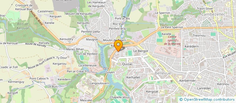 localisation de l'entreprise MONSIEUR JACQUES HAMOURY à BREST