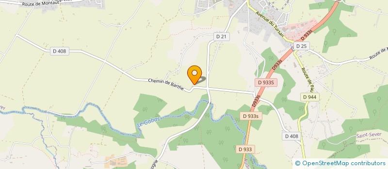 localisation de l'entreprise MONSIEUR JACQUES HARAMBAT à SAINT-SEVER
