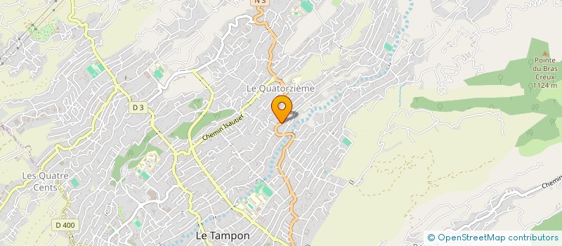 localisation de l'entreprise MONSIEUR JACQUES HARDOUIN à LE TAMPON