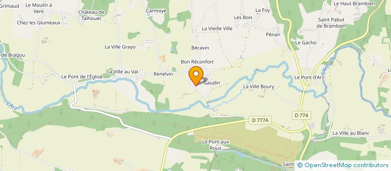 localisation de l'entreprise MONSIEUR JACQUES HAUROGNE  PLUHERLIN