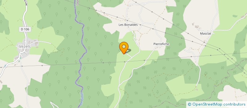 localisation de l'entreprise MONSIEUR JACQUES HAZECHNOUR  TAUSSAC