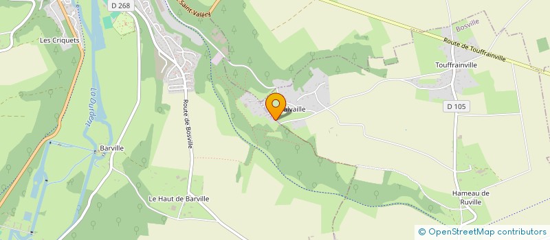 localisation de l'entreprise MONSIEUR JACQUES HEDOUIN  BOSVILLE