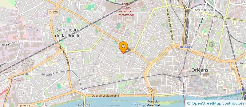 localisation de l'entreprise MONSIEUR JACQUES HELT  ORLEANS